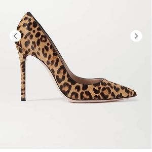 Gianvito Rossi - 105 Leopard-print Calf Hair Pumps